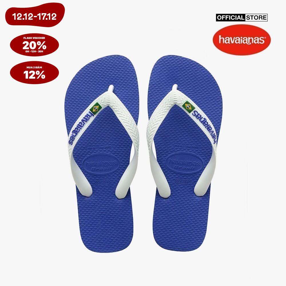 [FLASH VOUCHER 20% + MUA 2 GIẢM 12% + FREESHIP|CHỈ 20H 11/12 - 12/12] HAVAIANAS - Dép unisex Brasil Logo 4110850-2711