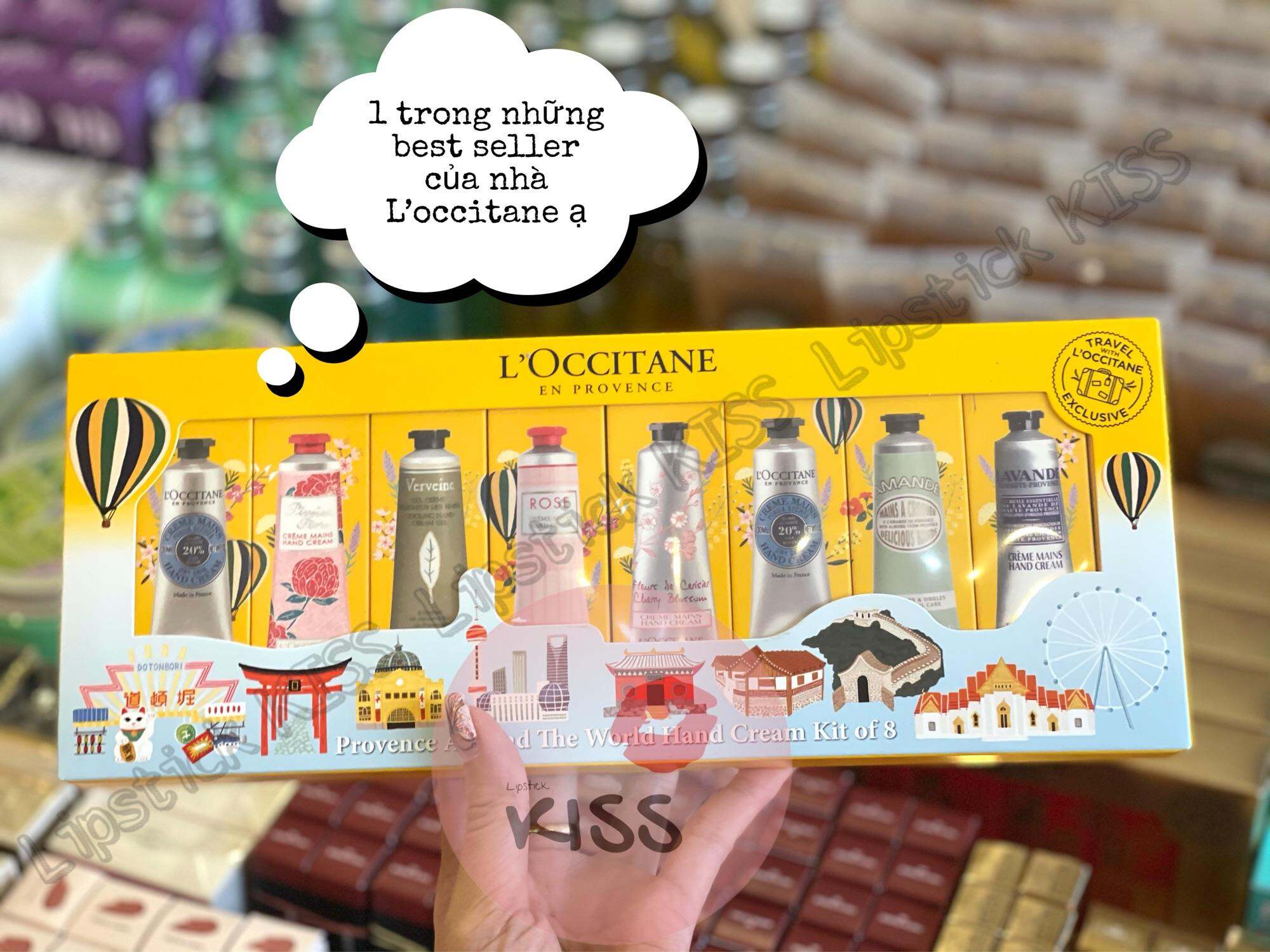 Set kem dưỡng da tay Loccitane 8x30ml