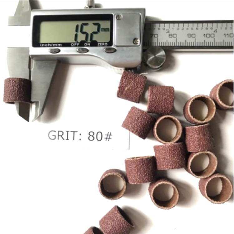 Đầu chà nhám gắn trục 12.7mm grit 80.