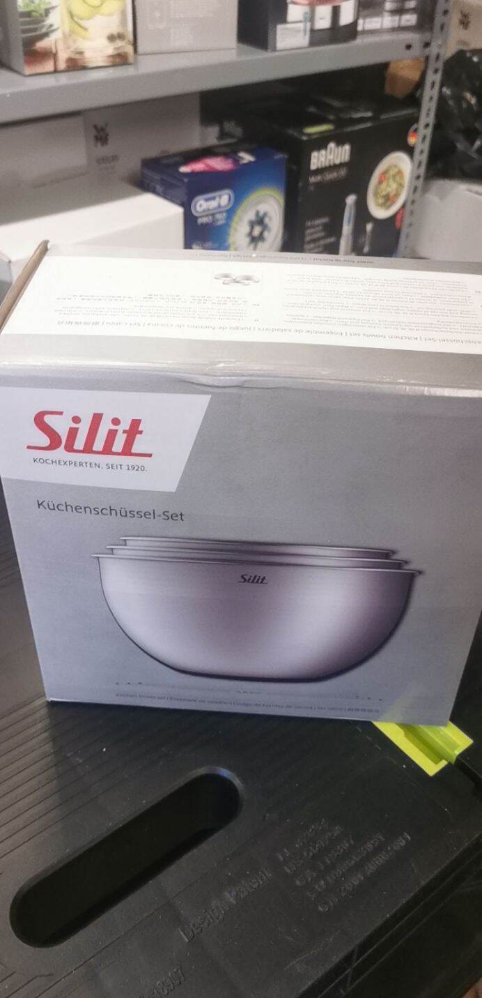 Set 3 âu trộn inox Silit nội địa Đức