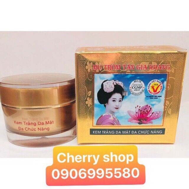 Kem Trắng da mặt đa chức năng Mủ trôm tân gia khang VIP