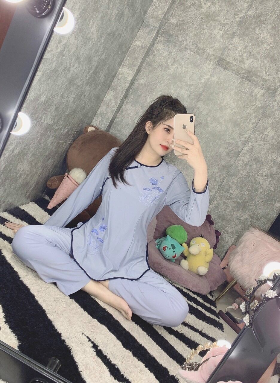 Đồ lam đi chùa- mẫu xẩm thun