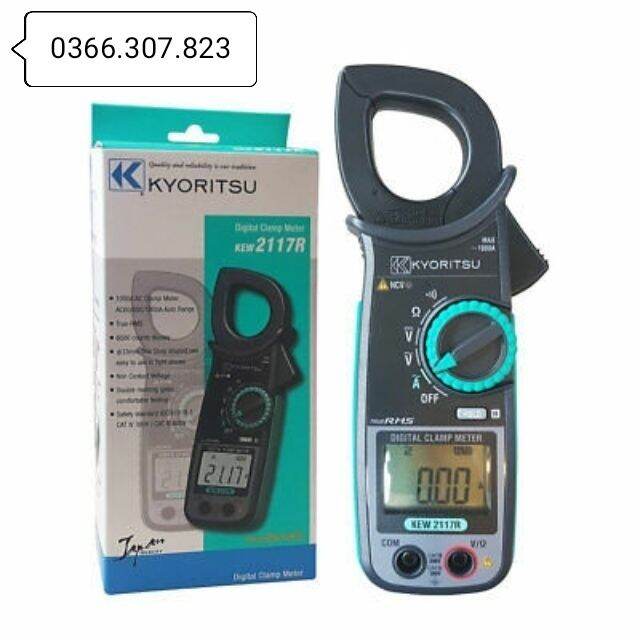 Kyoritsu 2117r ac current clamp meter