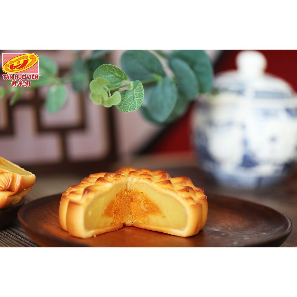 Trung thu chà bông trứng muối Tân Huê Viên (200g/cái)