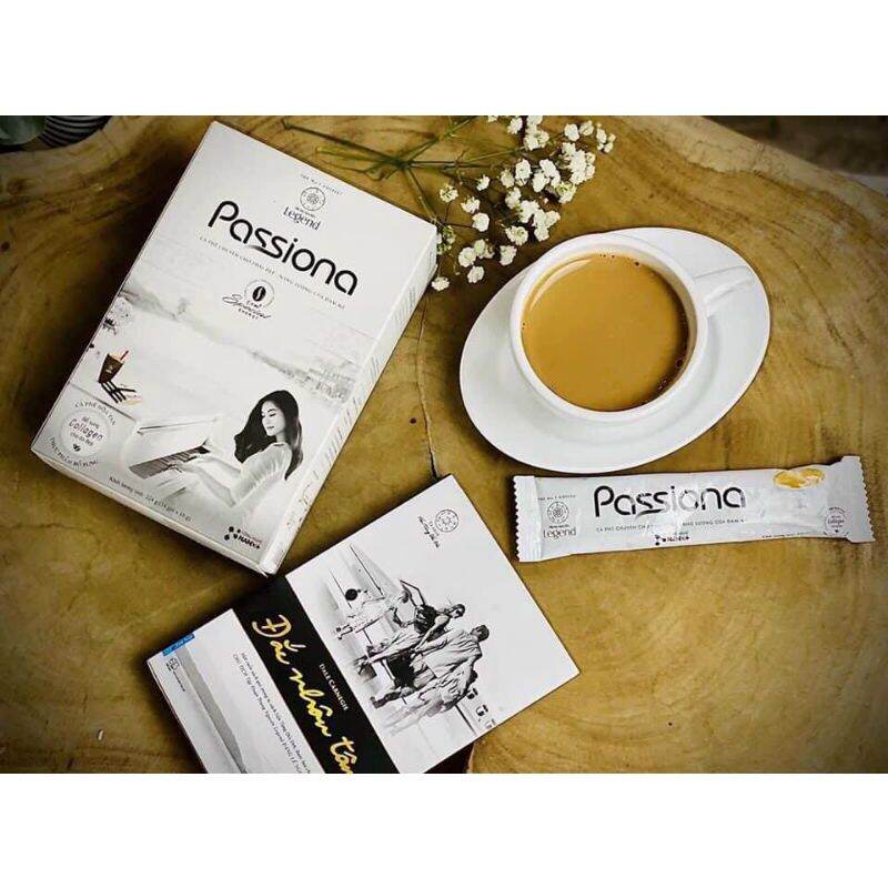 PASSIONA "CAFE SỮA CHUYÊN CHO PHÁI ĐẸP" 224g (14 gói x 16g)