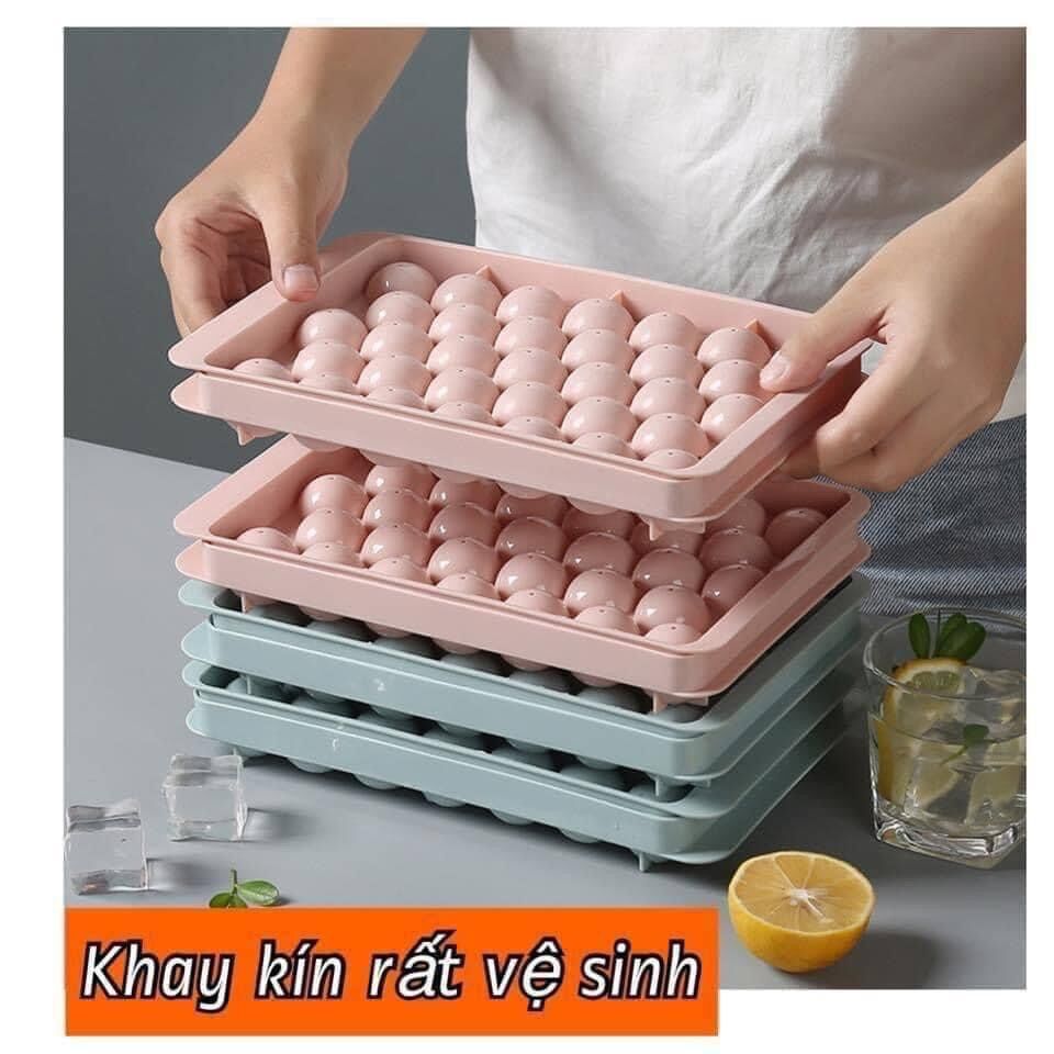 Khay làm đá viên tròn
