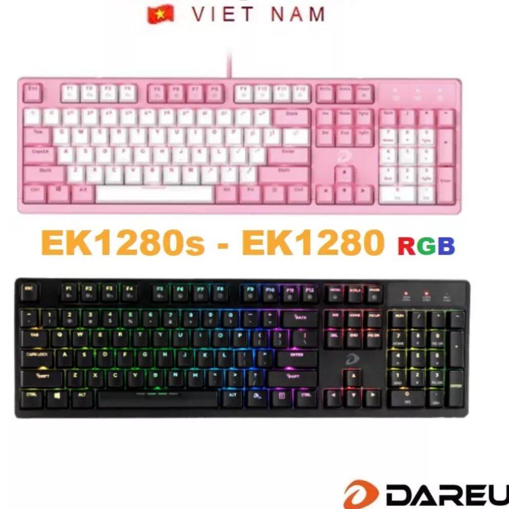 Bàn phím cơ Gaming Dareu EK1280S 2 màu Red Switch