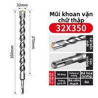 SONGQI | Mũi Khoan Bê Tông cho Tay Cầm Tròn và Vuông Hợp Kim