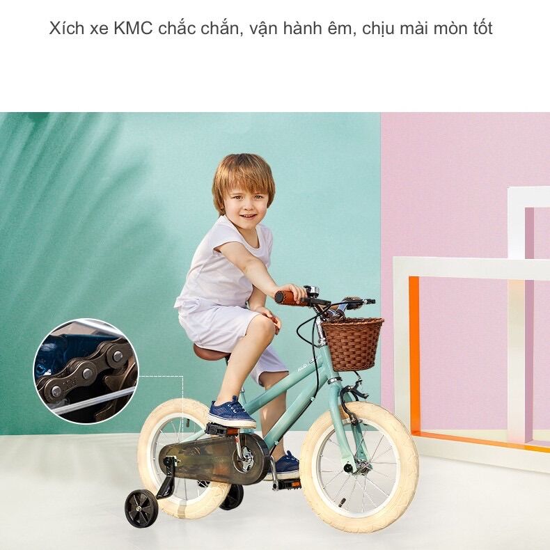 Xe đạp trẻ em KUB cho bé từ 3-6 tuổi