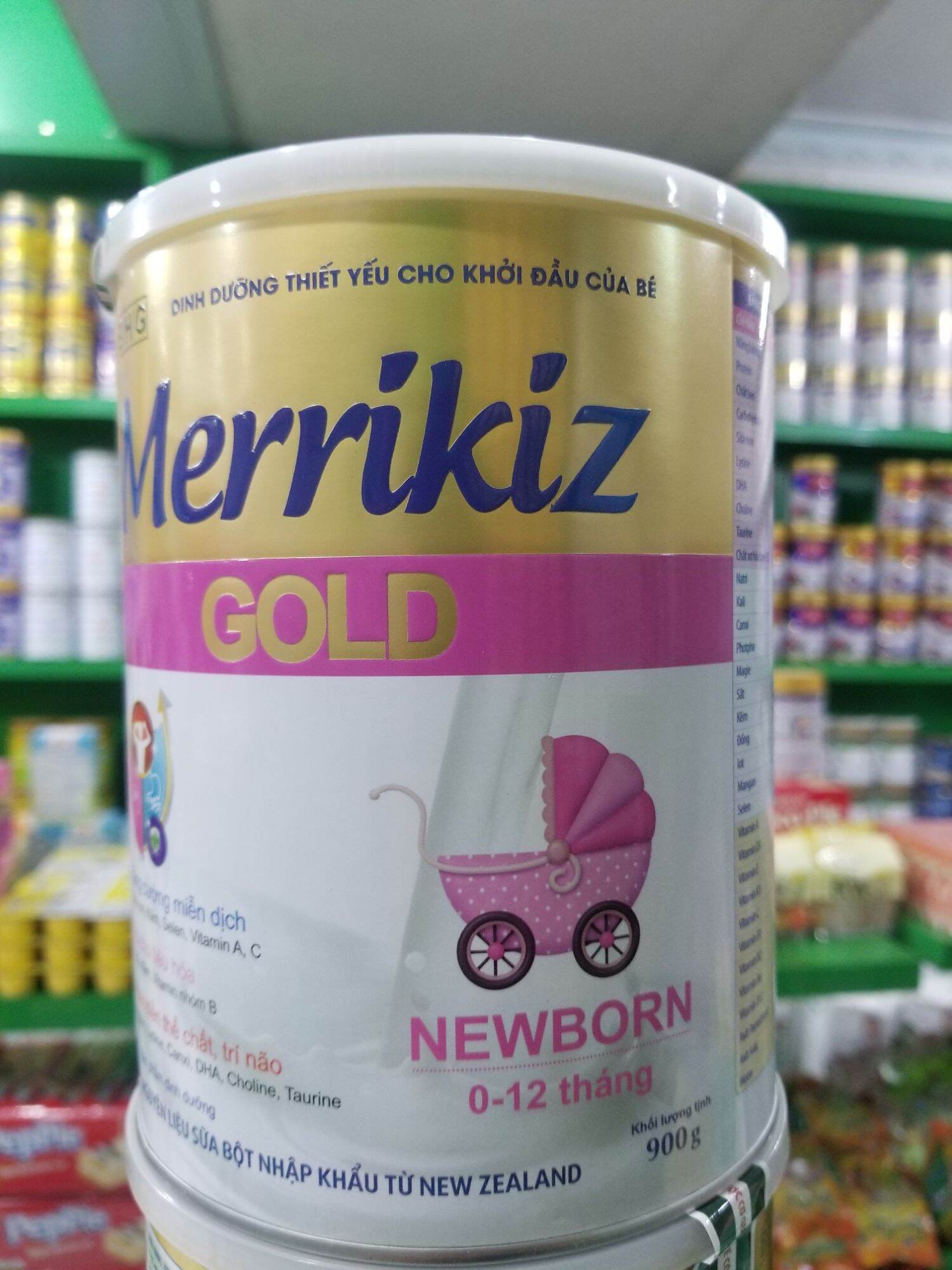 [HCM]SỮA MERRIKIZ GOLD NEWBORN 900G