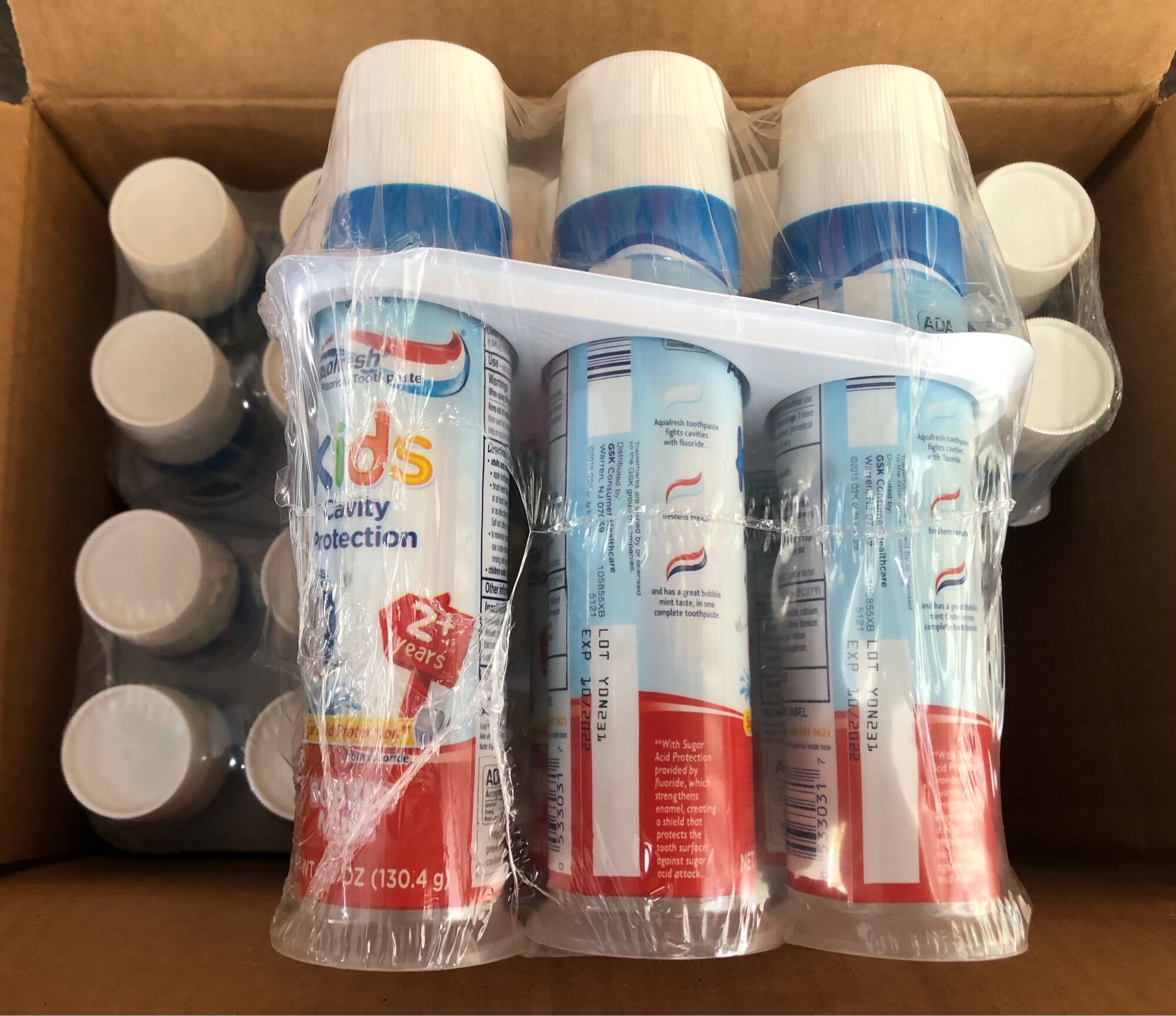 Kem đánh răng aquafresh kids cho bé của mỹ 130,4g