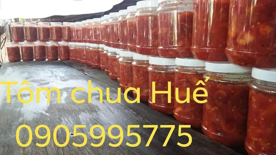 đặc sản tôm chua Huế