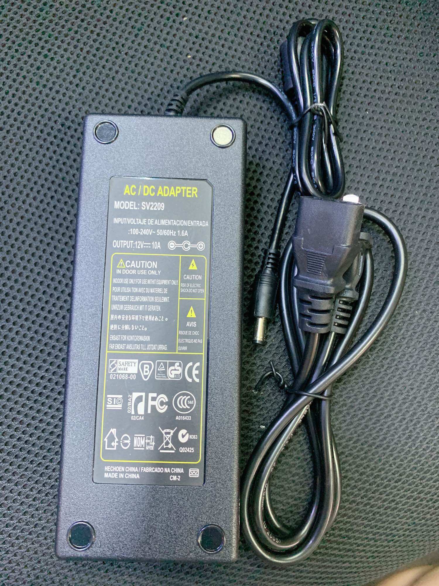 Nguồn 12V 5A adapter - 12v 10A