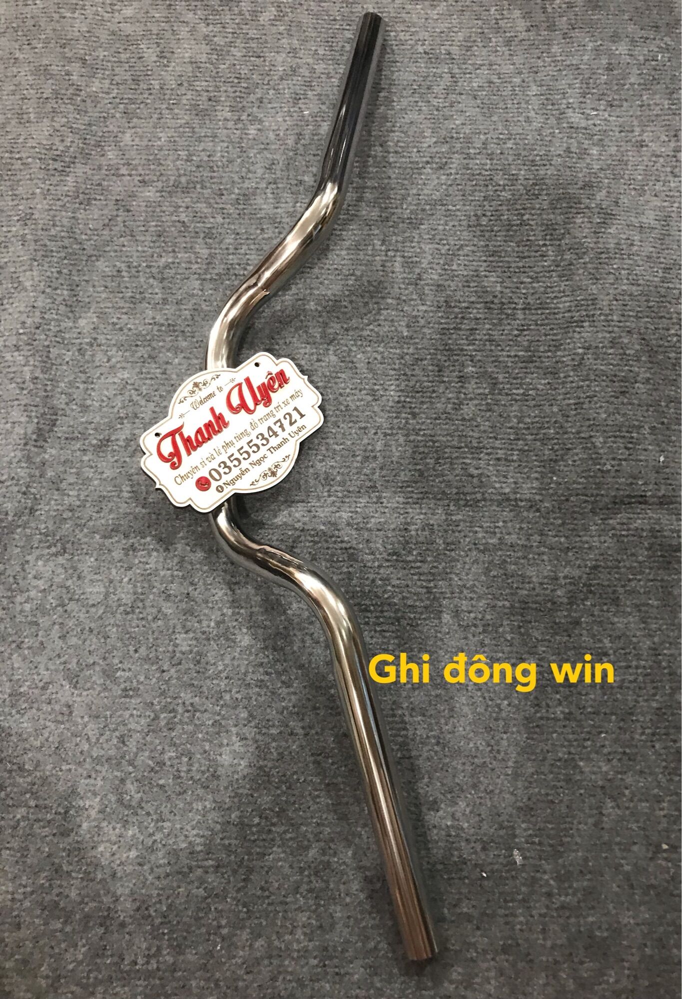 Ghi đông xe 67 và xe win inox đặt biệt