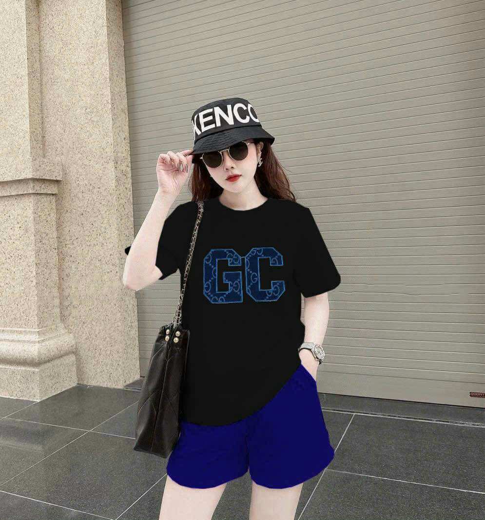 Sét short cotton thêu logo siêu hot