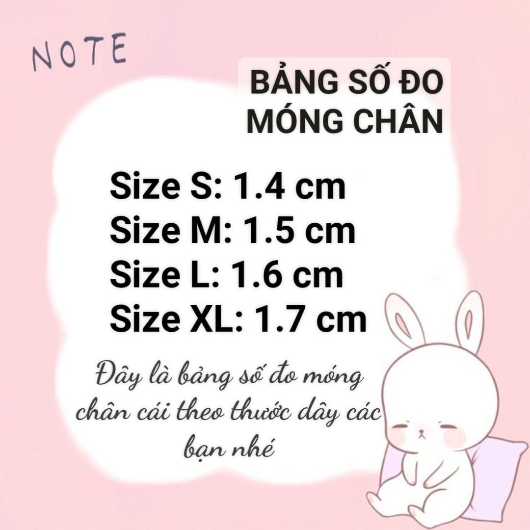 Móng chân giả Abb11 tặng kèm keo dán móng và dũa