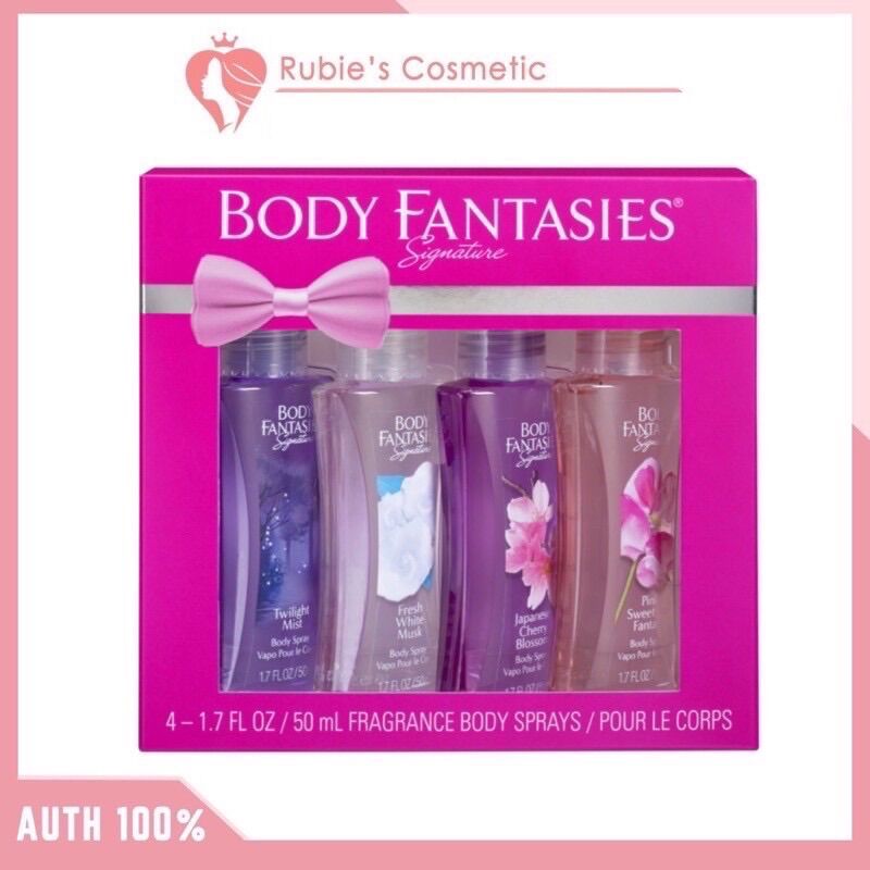 Xịt thơm nước hoa toàn thân Fantasies Signature 50ml