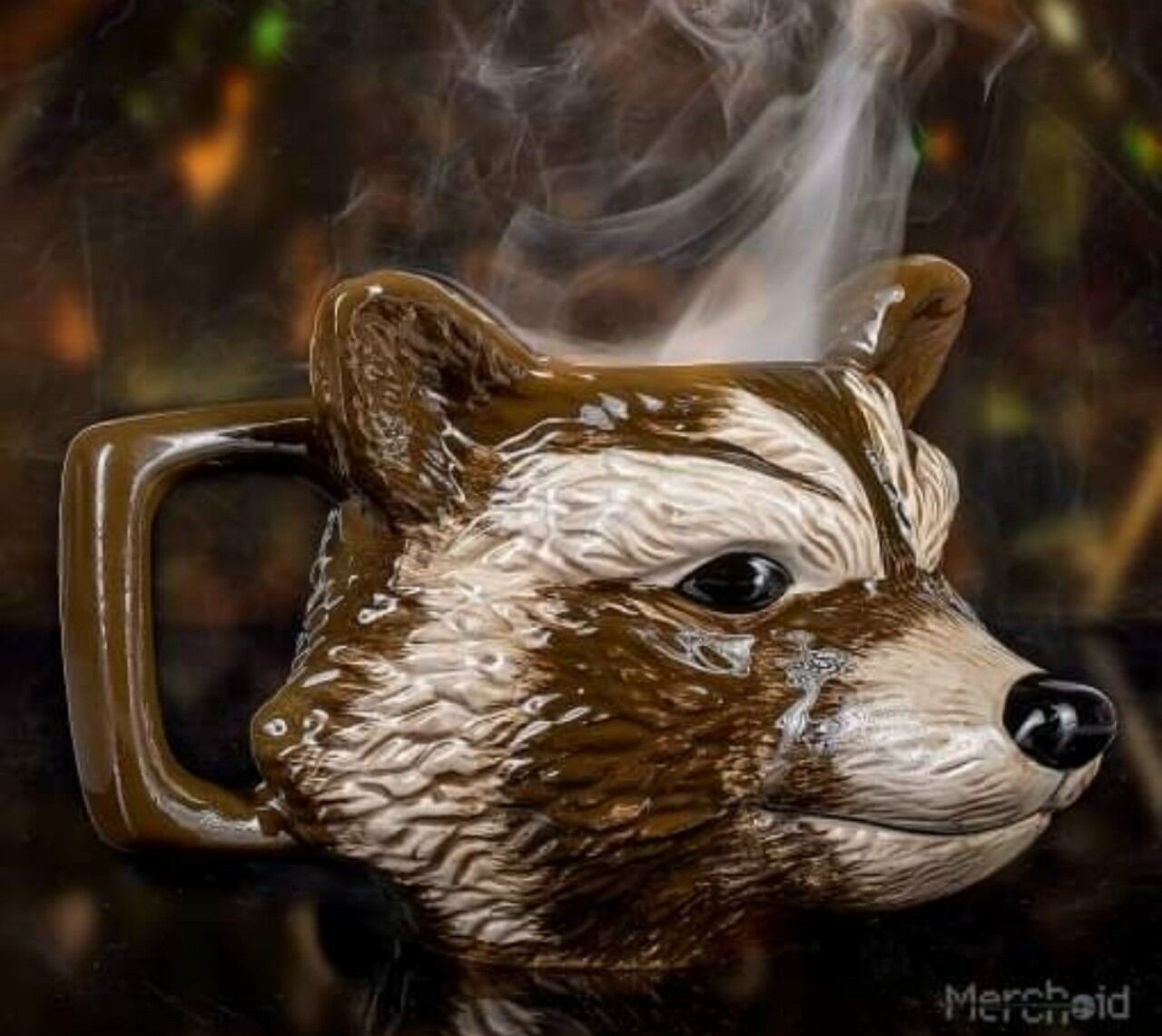 Marvel Guardians Of The Galaxy Rocket Raccoon Sculpted Ceramic Mug