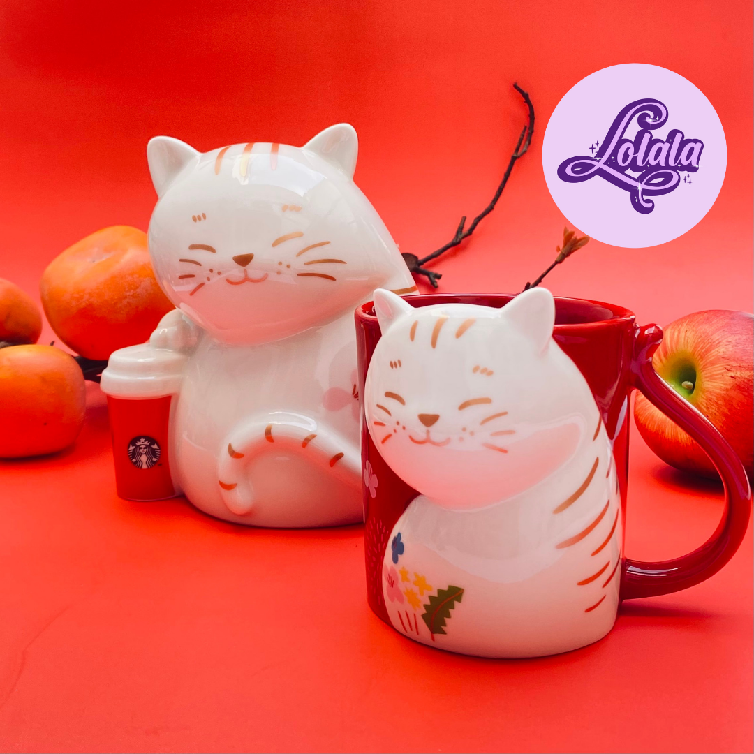 Starbucks Cat Mug Zodiac 2023 12oz 355ml