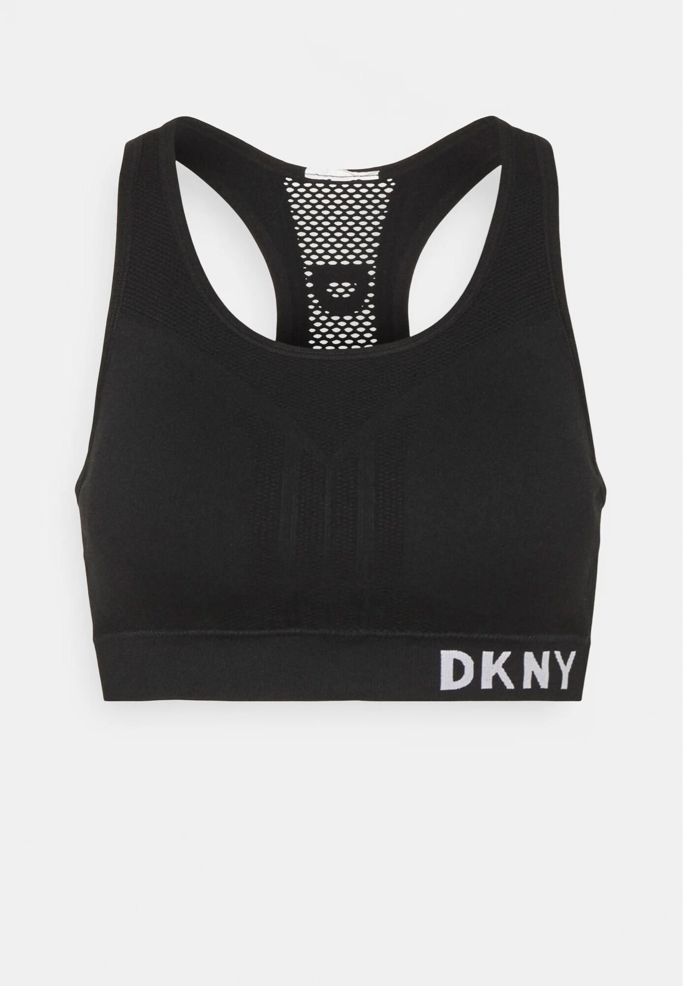 Áo tập sport bra dkny màu đen size s