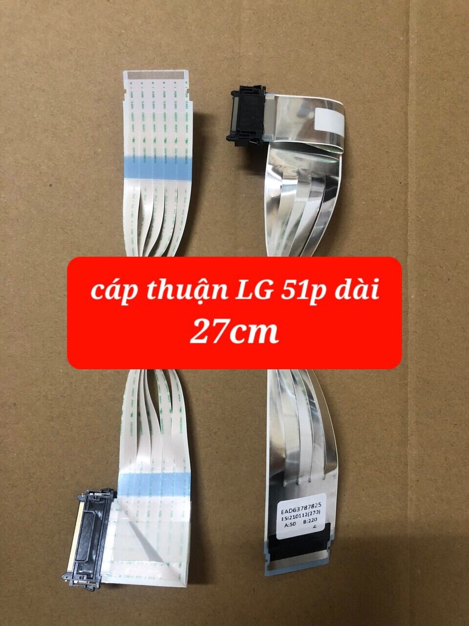 Combo 5 sợi cáp thuận 51 pin dùng cho lg dài 27cm