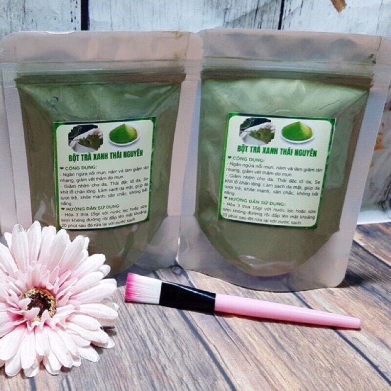 1 Lạng bột trà xanh nguyên chất 100%