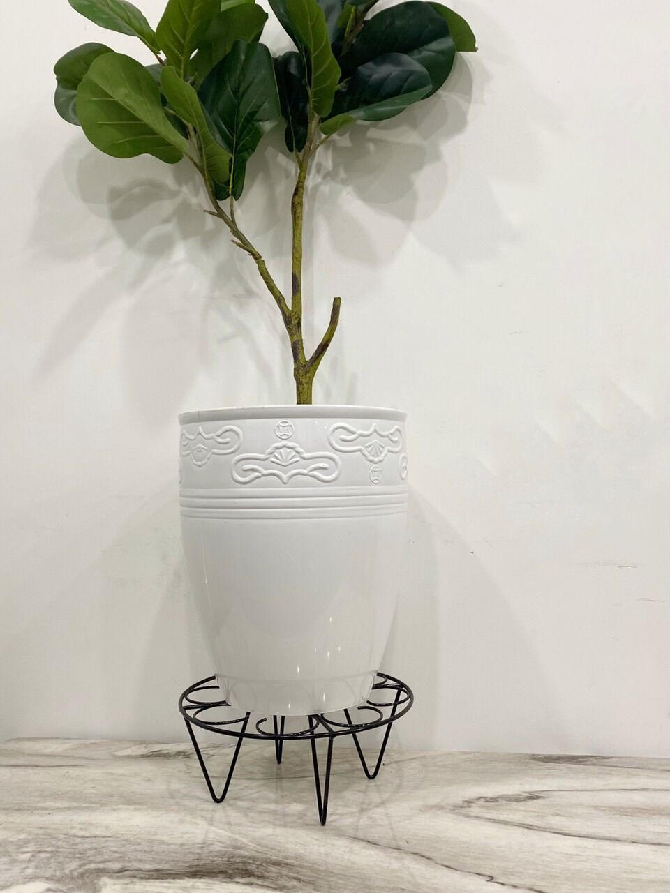Bộ 3 chậu nhưa Lu cao 25cm