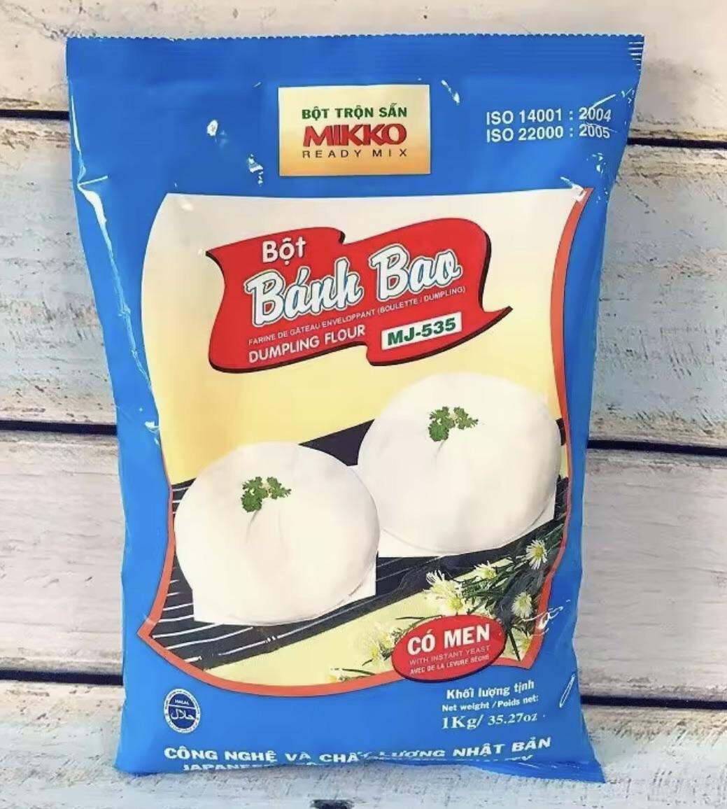 Bột bánh bao Mikko trộn sẵn có men 1kg