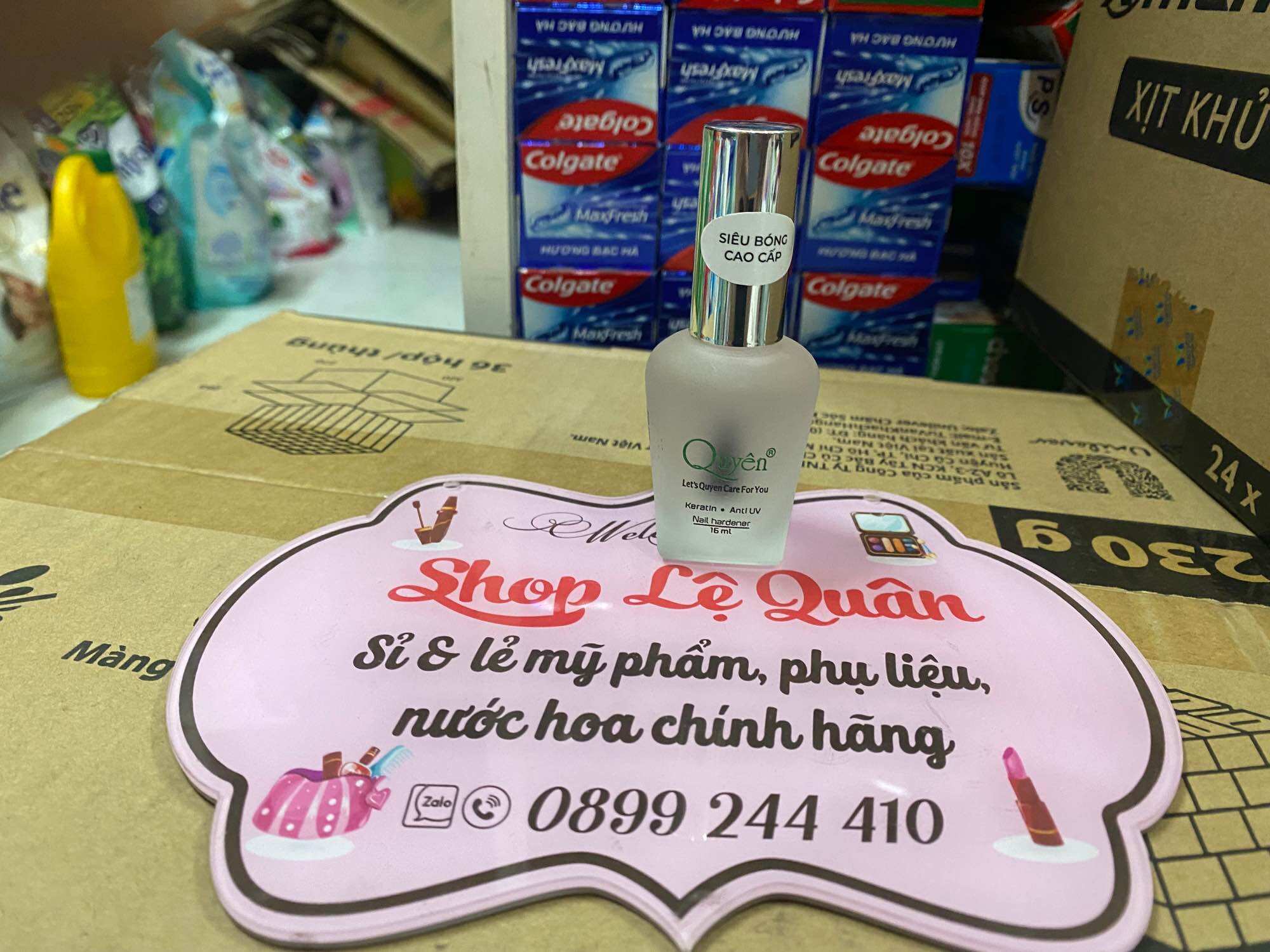 Sơn dưỡng sơn bóng móng tay quyên cao cấp 15ml