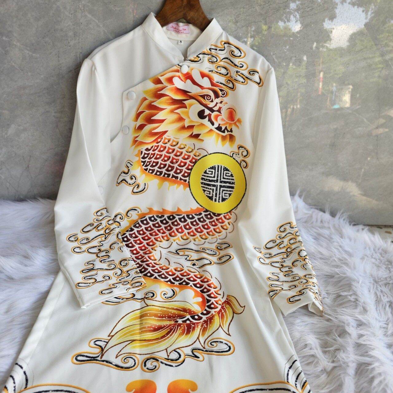 🥰 Áo dài nam đẹp sang chảnh hàng thiết kế cao cấp. áo dài cách tân nam giá rẻ ảnh thật 100%