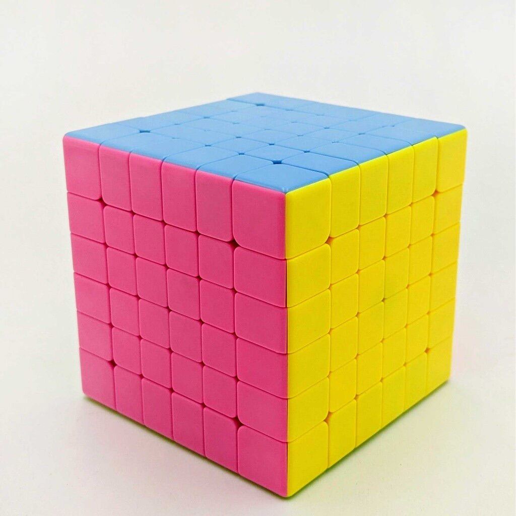 RUBIC dạ quang 6 tầng 6x6 xoay trơn không kẹt rít độ bền cao. Rubik 6 tầng cao cấp