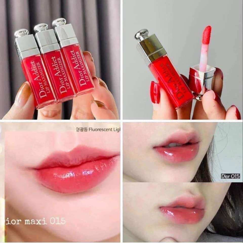 Son Dior Addict Lip Maximizer 015 Cherry  ZiA Phụ Kiện Mỹ Phẩm