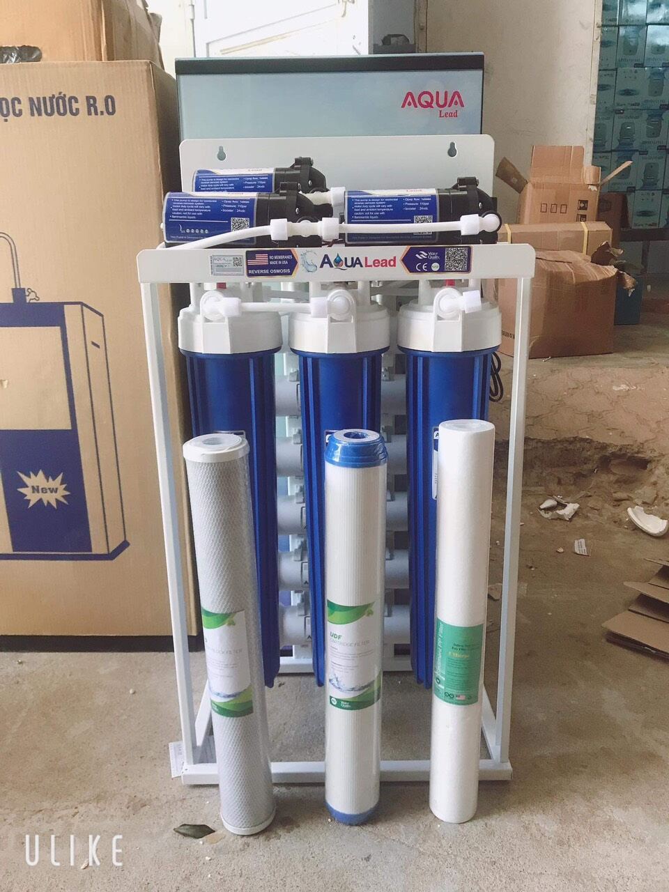 Máy lọc nước RO Aqua lead 100l/h