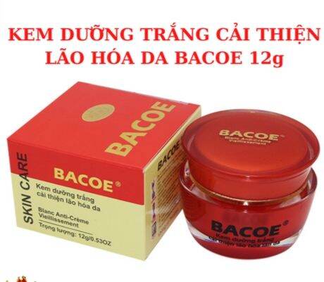Bacoe kem dưỡng trắng da cải thiện lão hóa 12g