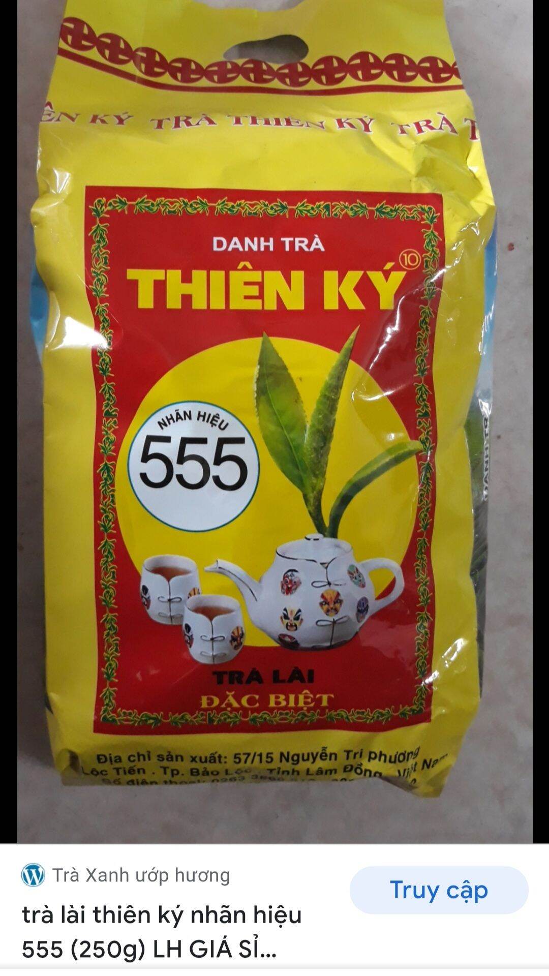 [HCM]1 gói trà sâm dứa thiên ký 250g