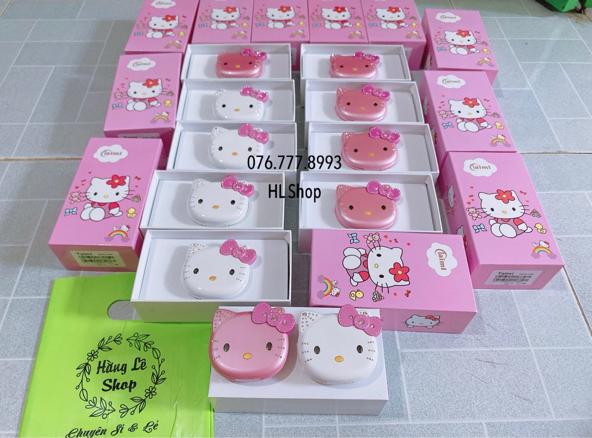 Điện Thoại helloKitty 2 sim mini dễ thương ( tặng kèm sim)💥