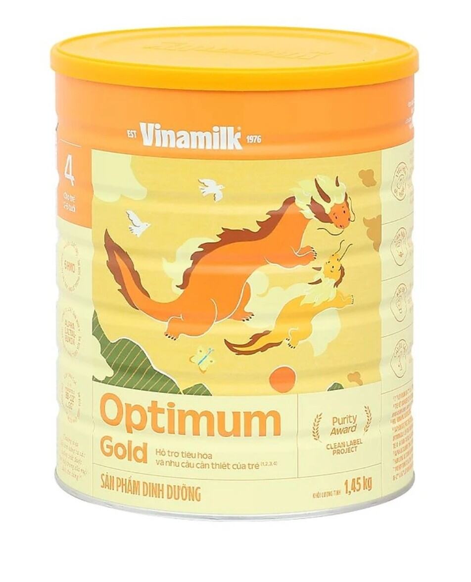 Sữa bột Optimum Gold 4 - lon 1.45kg (cho trẻ từ 2- 6 tuổi)