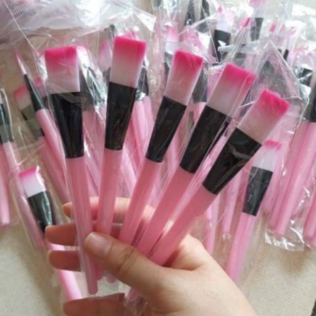 30 cọ quét mặt nạ cán hồng giá rẻ