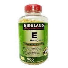 V.iên Uống kirkland Vitamin E 400 IU của Mỹ - D.ưỡng Da Chống Lão Hóa