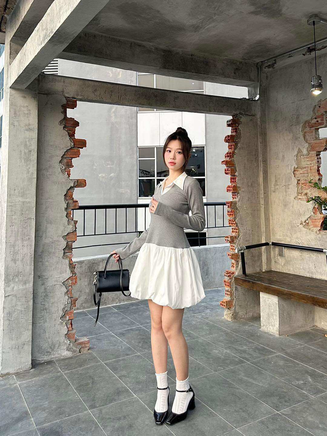 Ceci Cela - Đầm thun dáng bí Dash