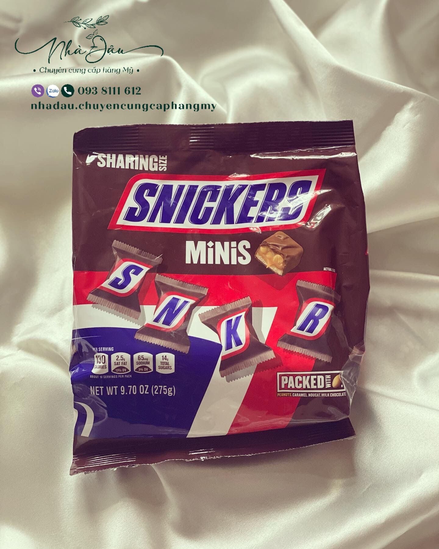 Kẹo Snickers mini