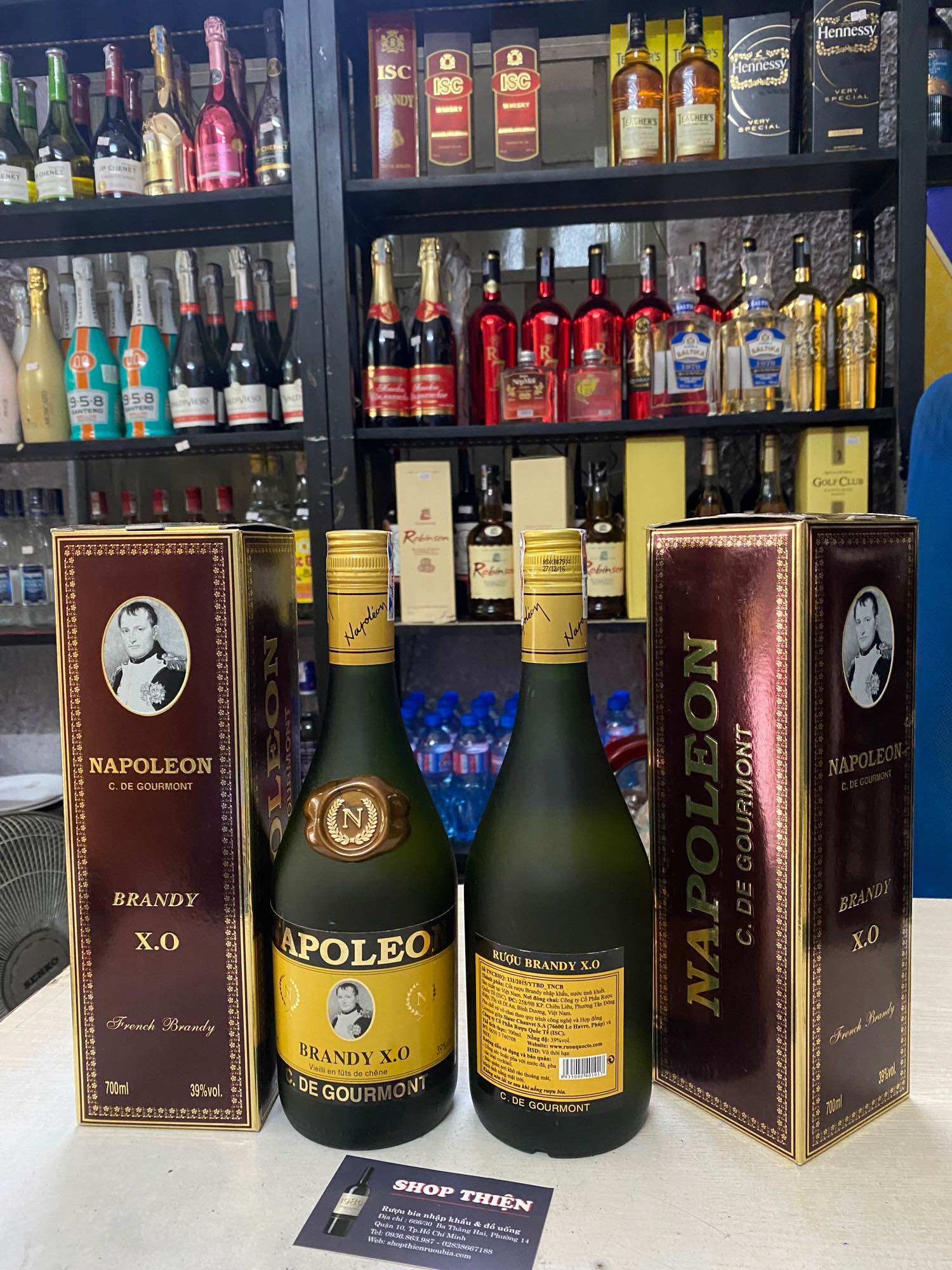 NAPOLEON BRANDY XO 39% 700ml