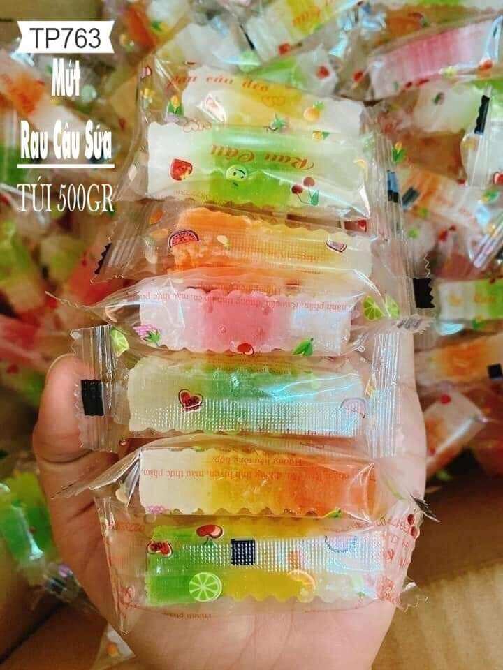 Mứt rau câu sữa giòn 500g