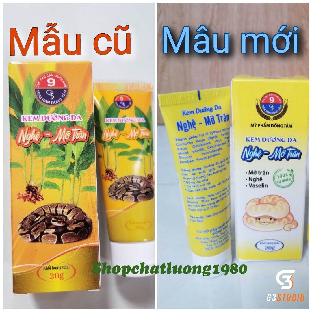 Kem dưỡng da nghệ.mỡ trăn (date 10/2024)