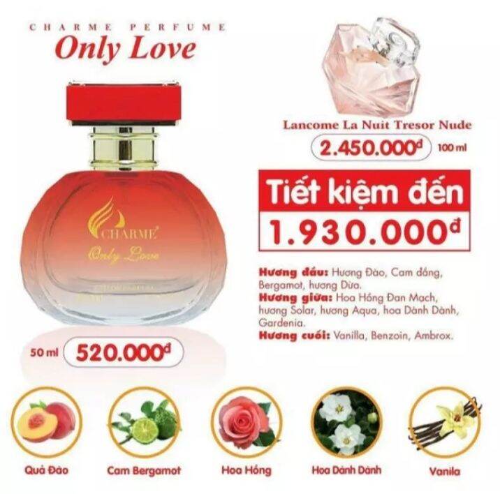 NƯỚC HOA ONLY LOVE 50ML