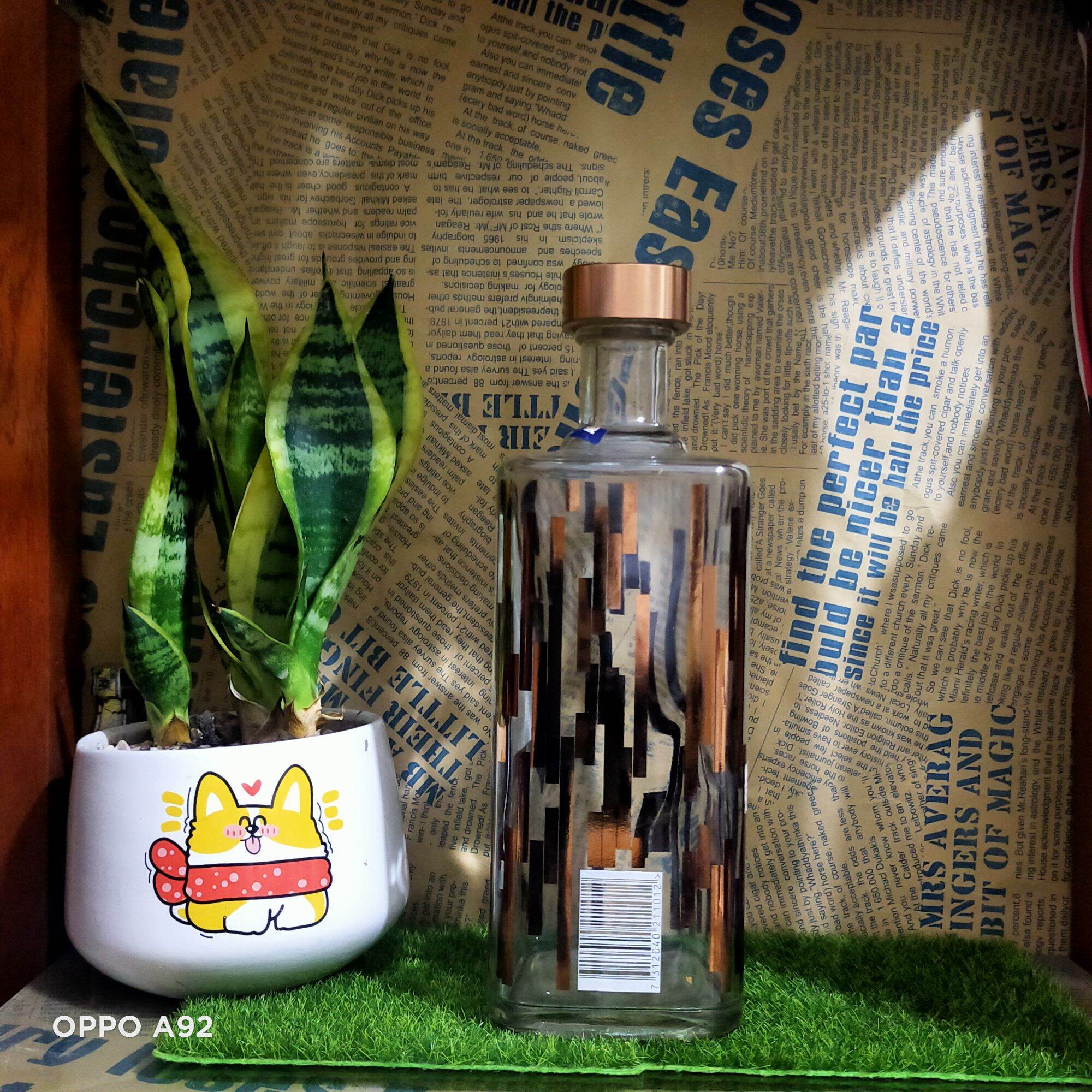 Vỏ CHAI thuỷ tinh ABsolut ELYX chuẩn chính hãng mới [NEW] [RỖNG]