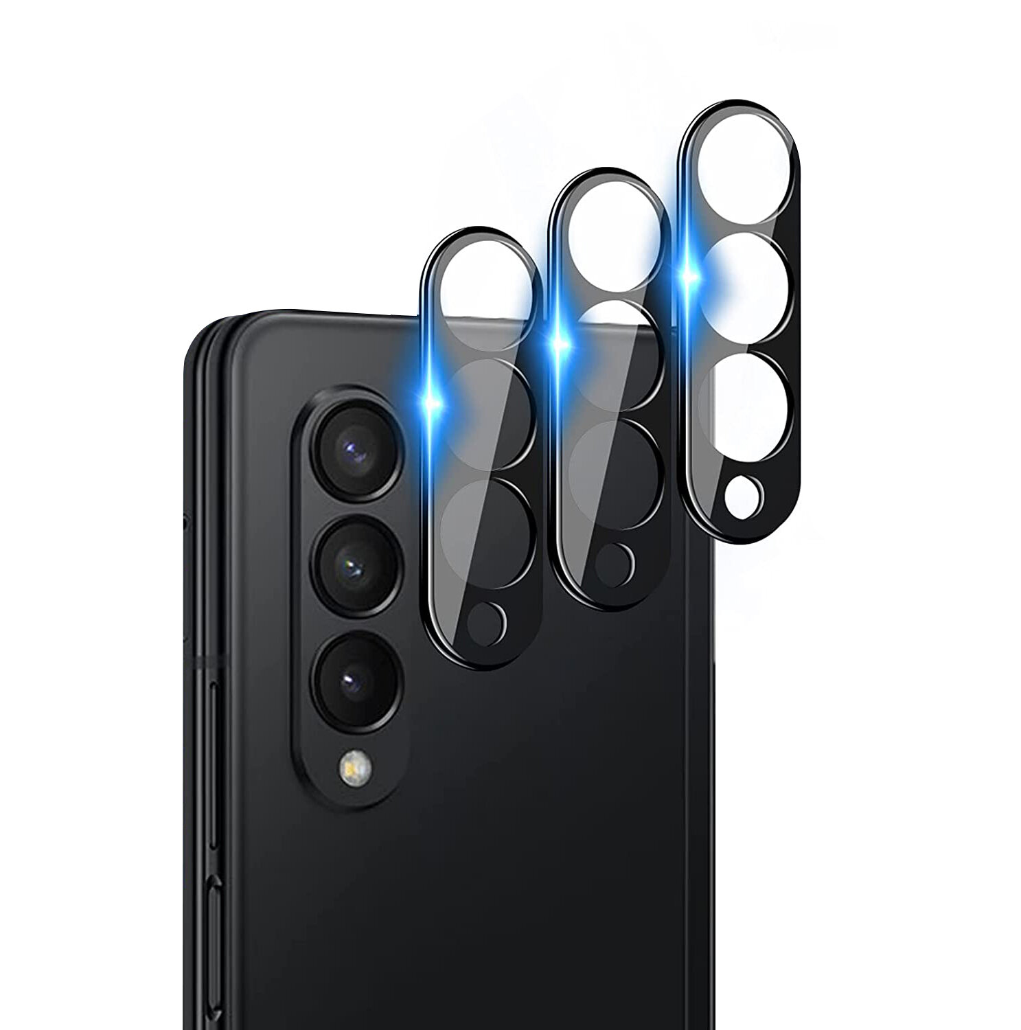 Kính cường lực bảo vệ camera cho samsung galaxy z fold 3 - 5g