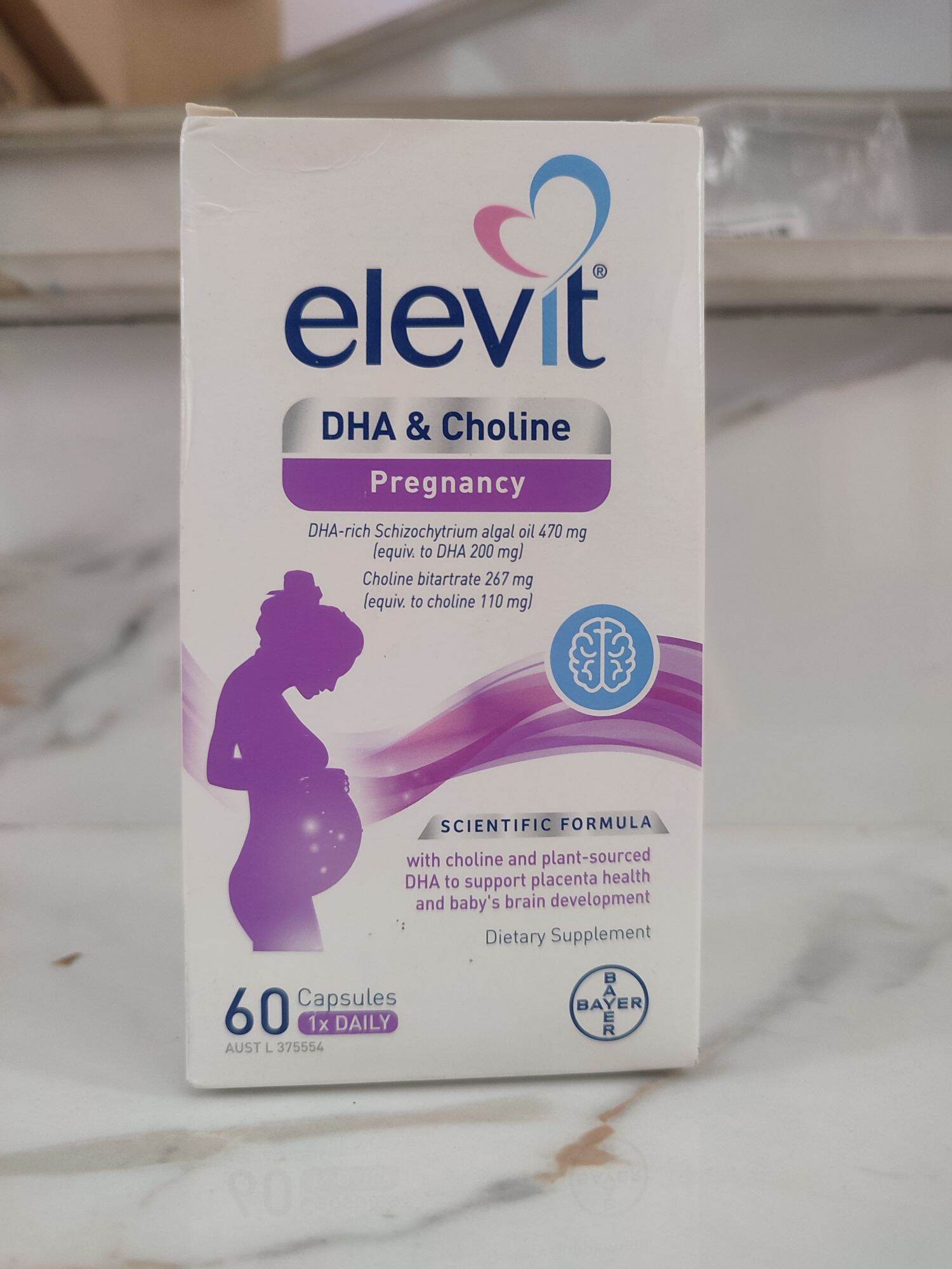 Viên uống Elevit DHA For Pregnancy & Breastfeeding 60v