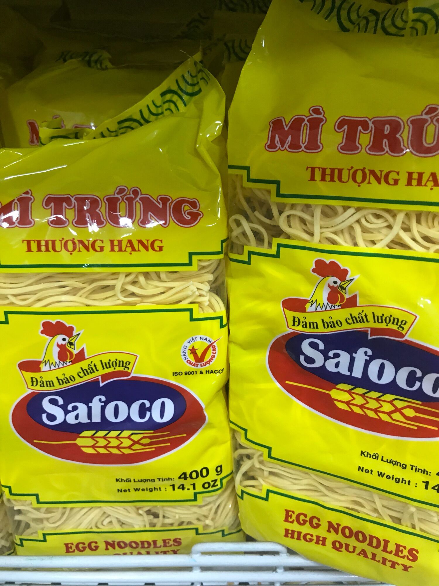 mì trứng thượng hạng Safoco-400gr