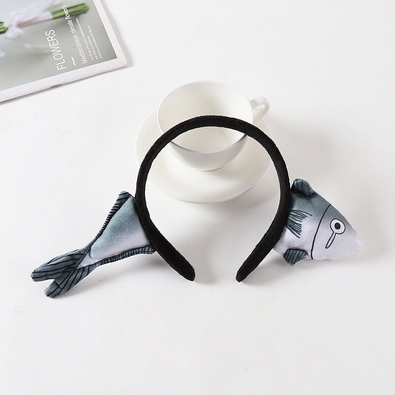 Cài tóc phối hình củ cà rốt/ cá mập dễ thương